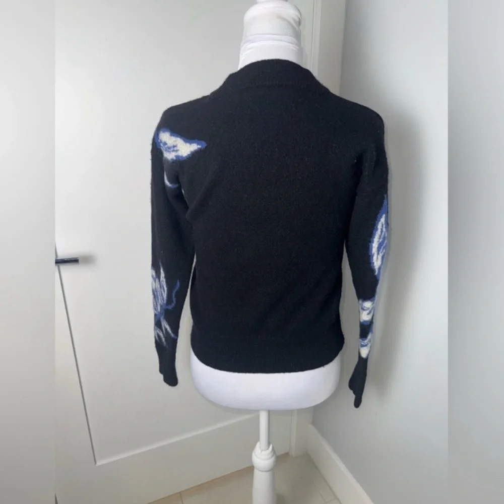 Veronica Beard Ayala Intarsia Pullover Sweater/Small - Picture 6 of 10
